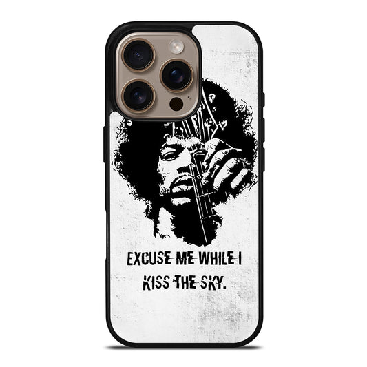 JIMI HENDRIX QUOTE iPhone 16 Pro Case Cover