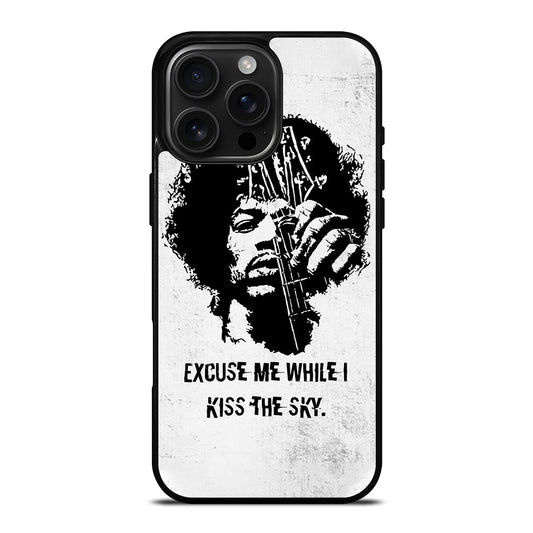 JIMI HENDRIX QUOTE iPhone 16 Pro Max Case Cover