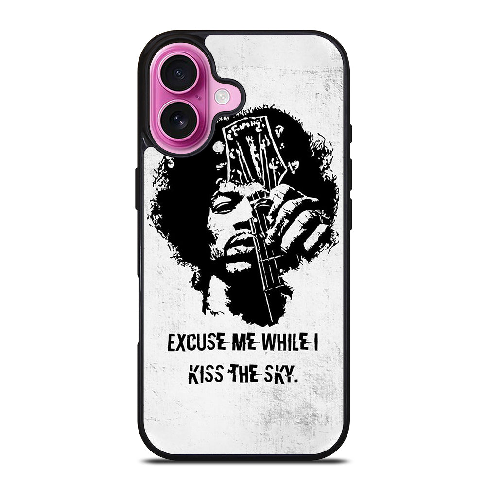 JIMI HENDRIX QUOTE iPhone 16 Plus Case Cover