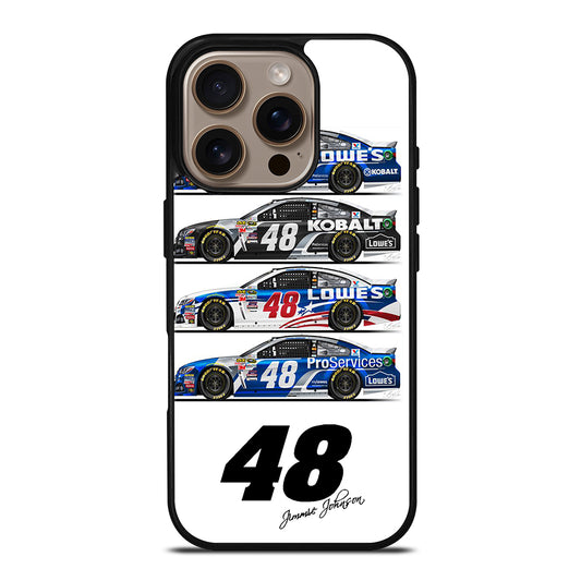 JIMMIE JOHNSON NASCAR ALL CAR iPhone 16 Pro Case Cover