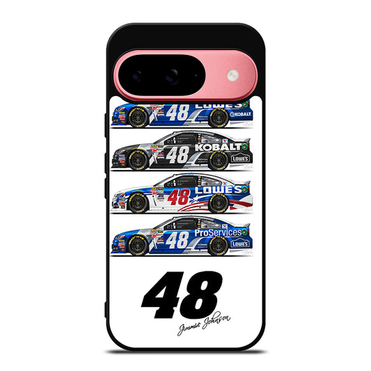 JIMMIE JOHNSON NASCAR ALL CAR Google Pixel 9 Case Cover