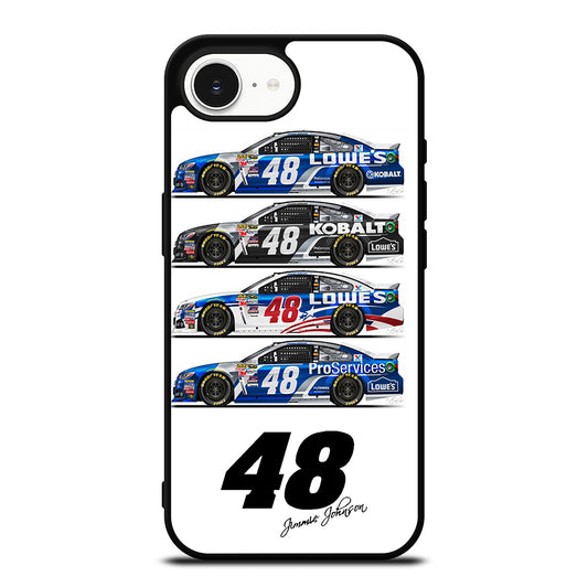 JIMMIE JOHNSON NASCAR ALL CAR iPhone 16e Case Cover
