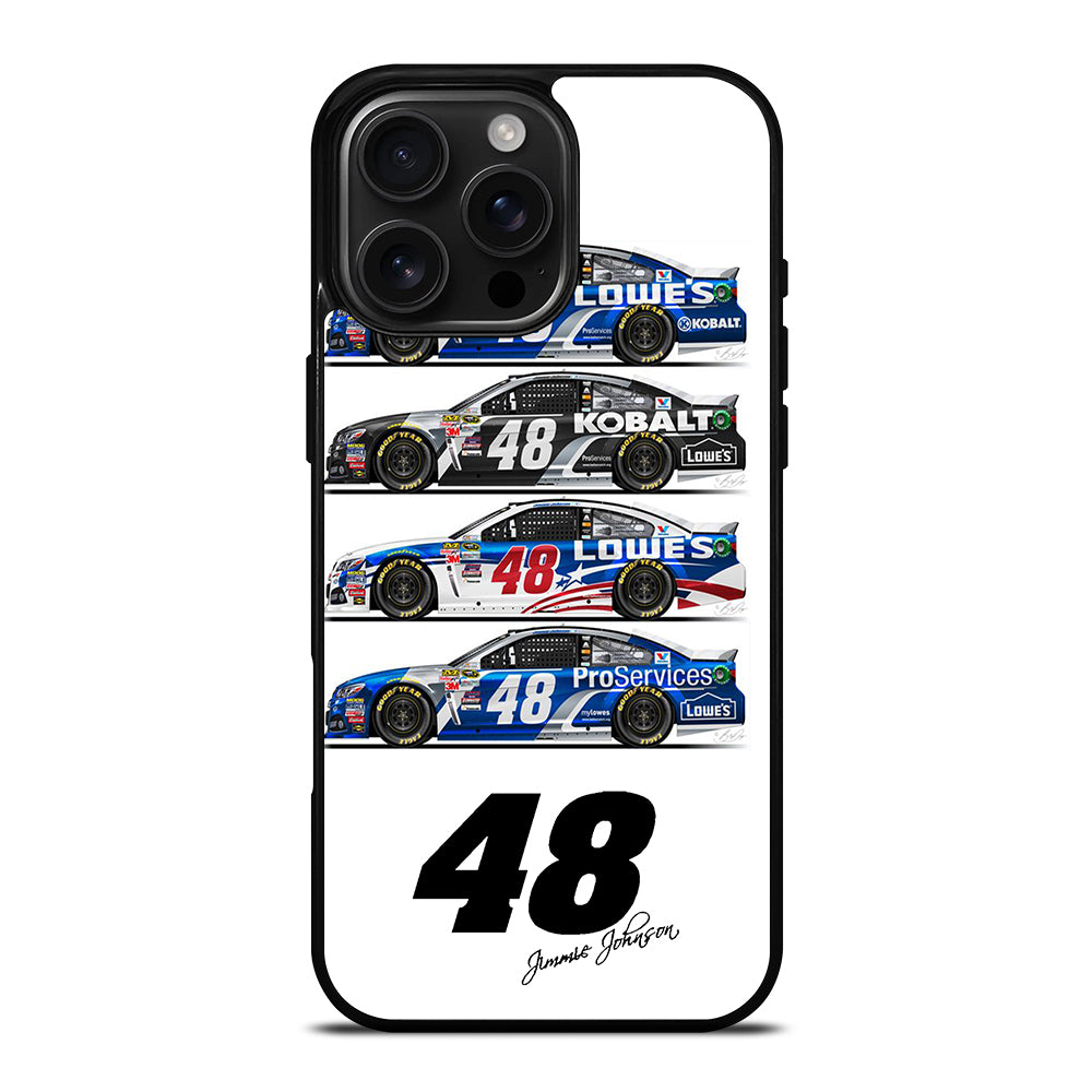 JIMMIE JOHNSON NASCAR ALL CAR iPhone 16 Pro Max Case Cover