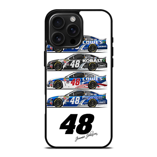 JIMMIE JOHNSON NASCAR ALL CAR iPhone 16 Pro Max Case Cover