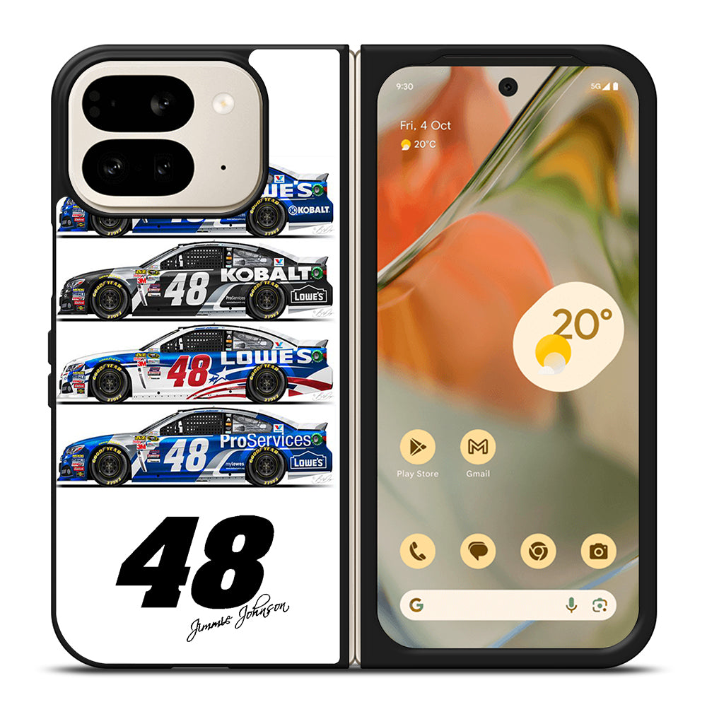 JIMMIE JOHNSON NASCAR ALL CAR Google Pixel 9 Pro Fold Case Cover