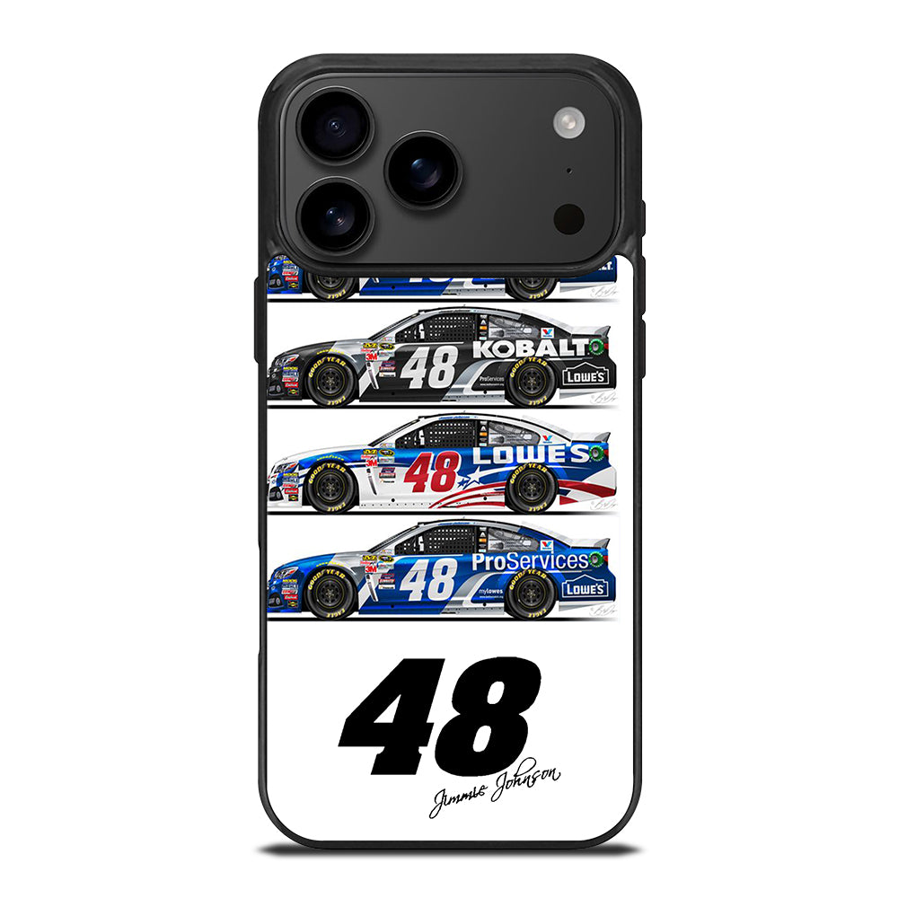 JIMMIE JOHNSON NASCAR ALL CAR iPhone 17 Pro Max Case Cover