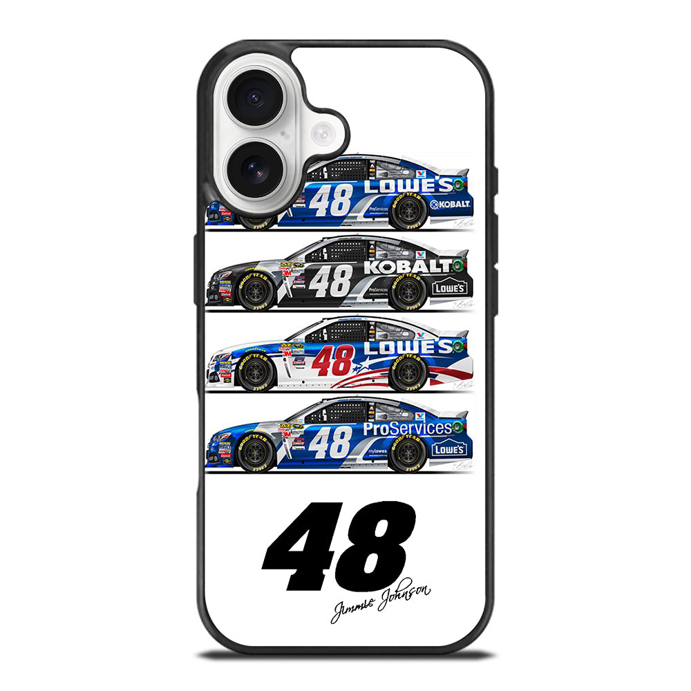 JIMMIE JOHNSON NASCAR ALL CAR iPhone 17 Case Cover