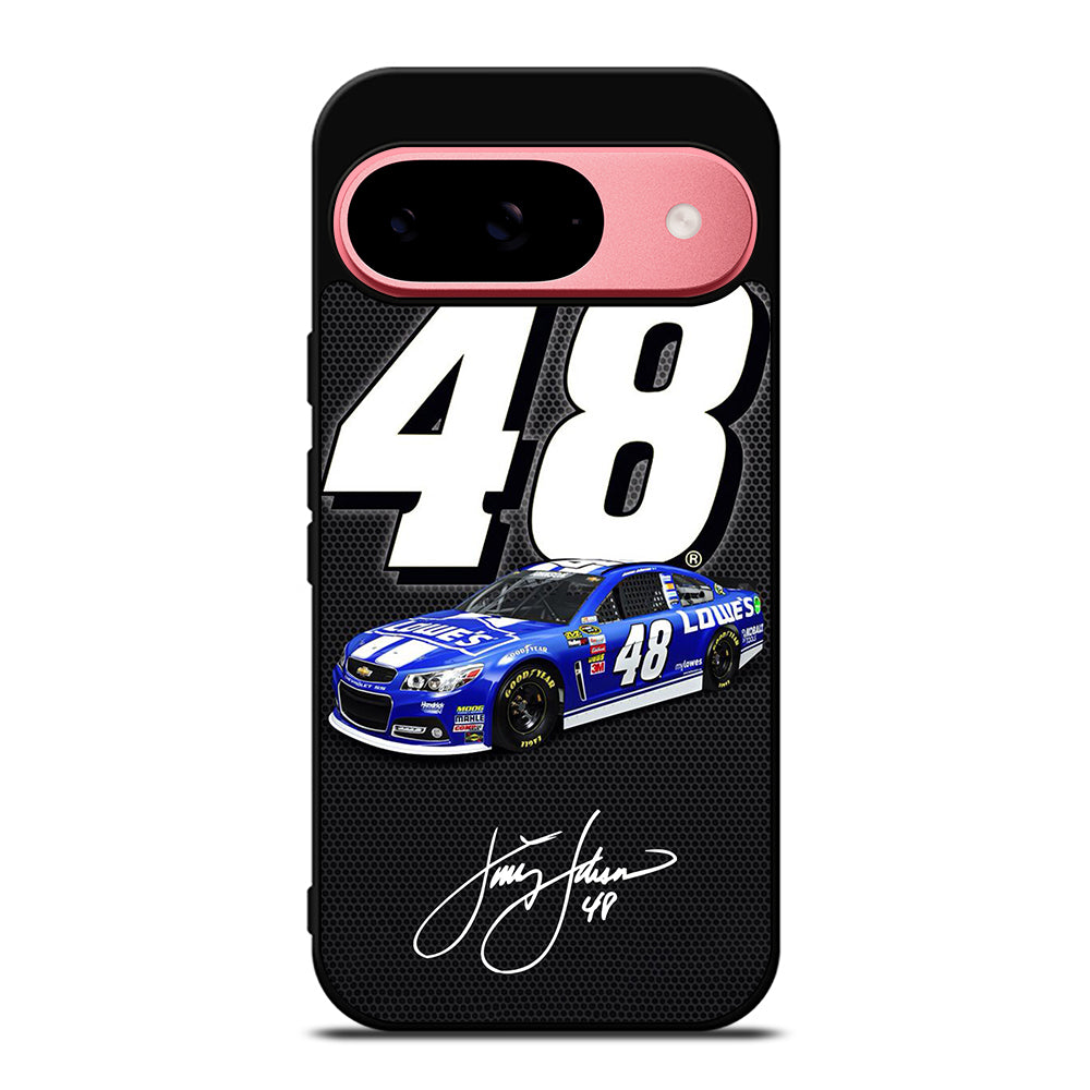 JIMMIE JOHNSON NASCAR SIGNATURE Google Pixel 9 Case Cover