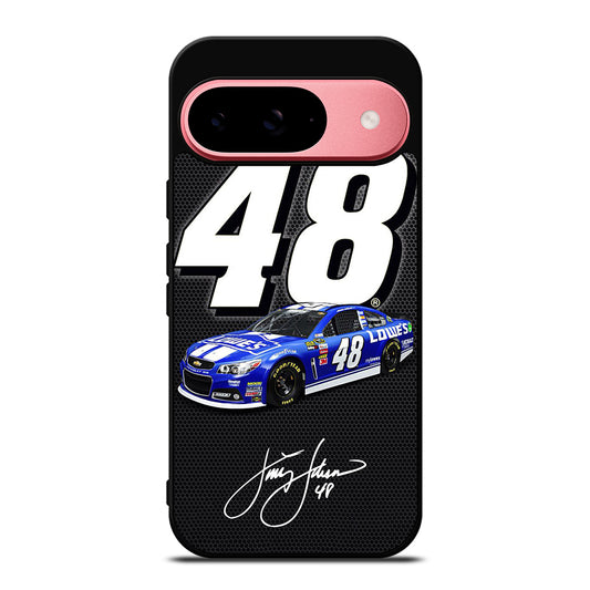 JIMMIE JOHNSON NASCAR SIGNATURE Google Pixel 9 Case Cover