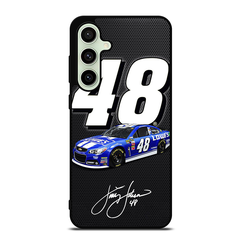 JIMMIE JOHNSON NASCAR SIGNATURE Samsung Galaxy S24 FE Case Cover