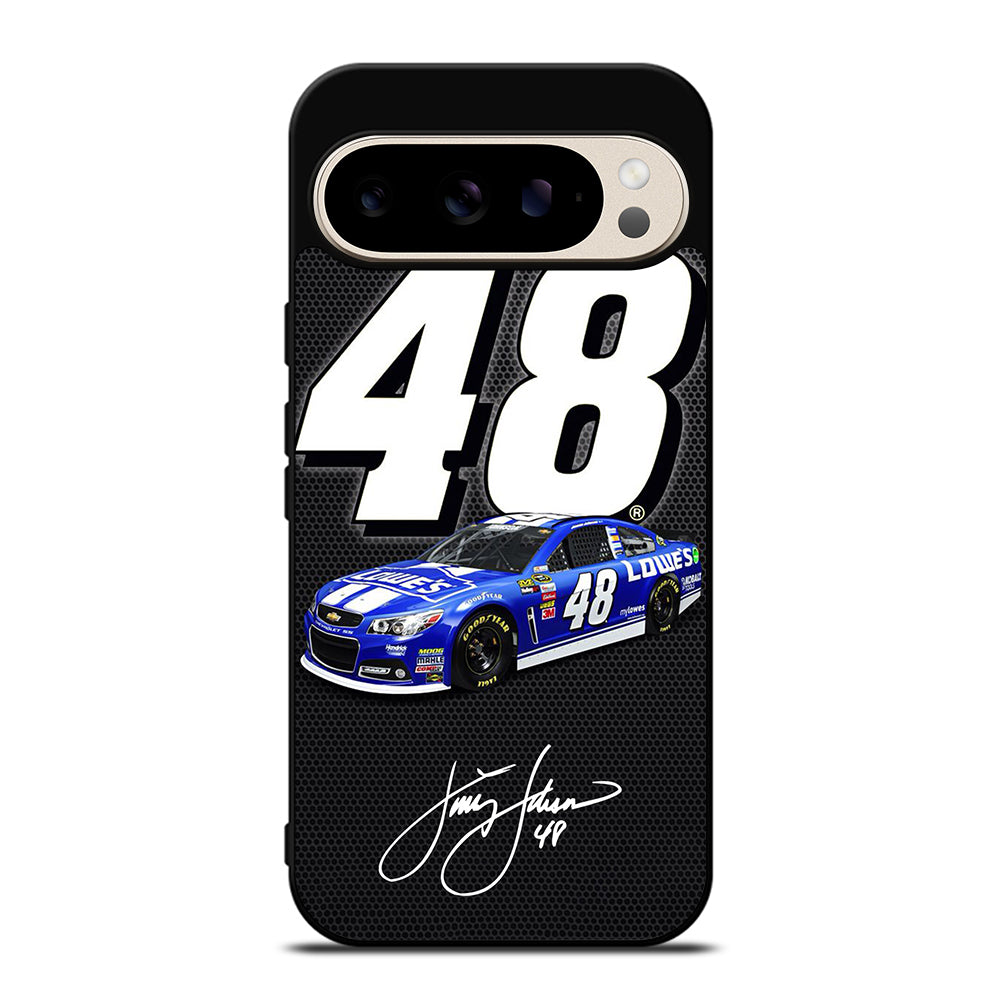 JIMMIE JOHNSON NASCAR SIGNATURE Google Pixel 9 Pro Case Cover