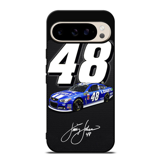 JIMMIE JOHNSON NASCAR SIGNATURE Google Pixel 9 Pro Case Cover