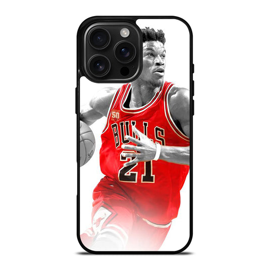 JIMMY BUTLER CHICAGO BULLS BASKETBALL iPhone 16 Pro Max Case Cover