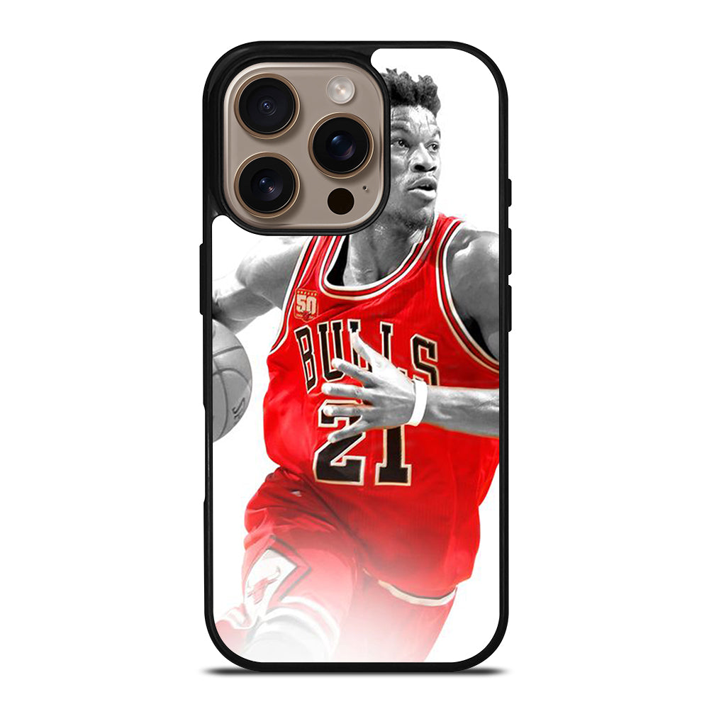 JIMMY BUTLER CHICAGO BULLS BASKETBALL iPhone 16 Pro Case Cover