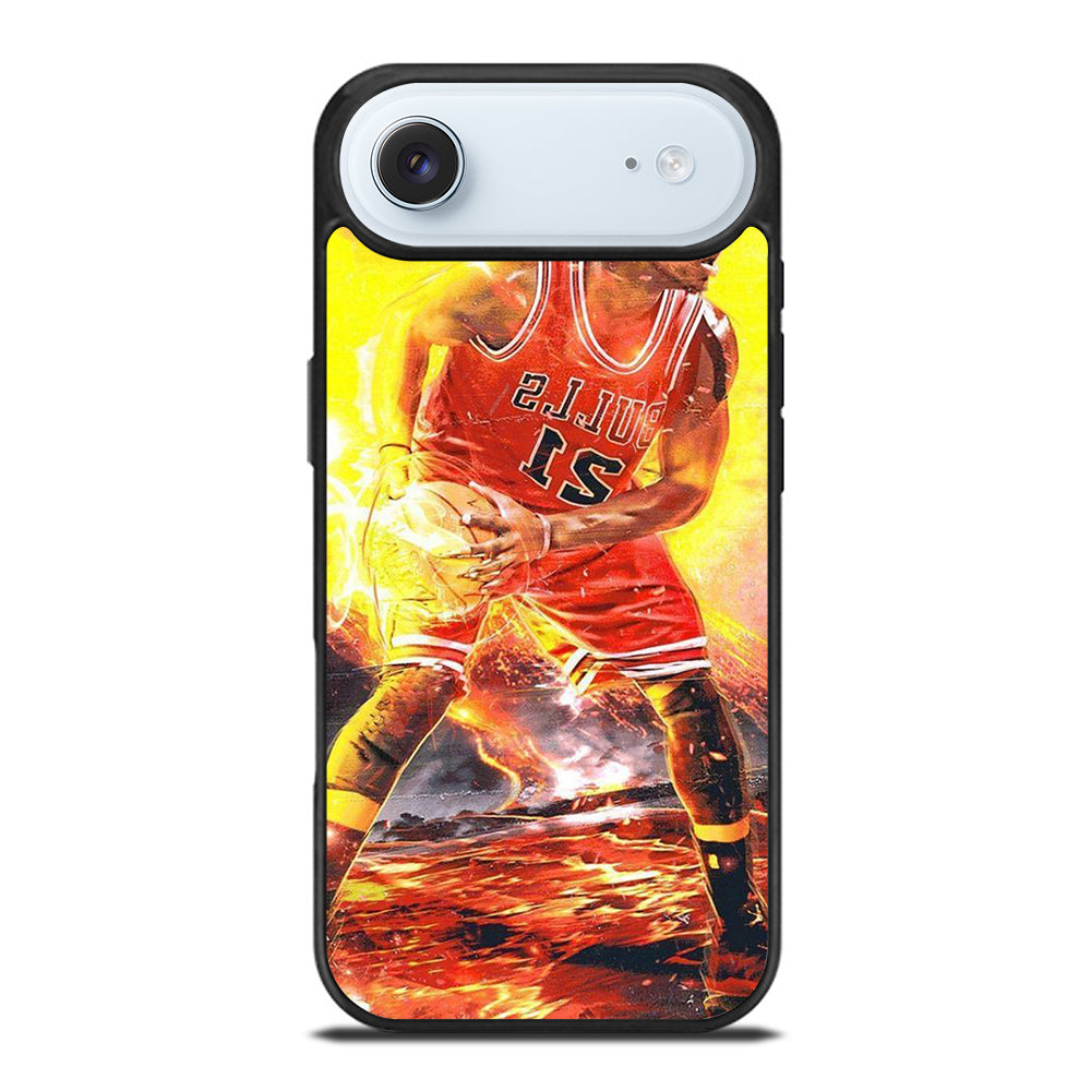 JIMMY BUTLER FLAME CHICAGO BULLS iPhone Air Case Cover