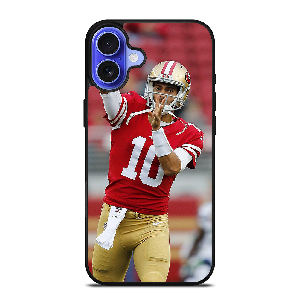 JIMMY GAROPPOLO 49ERS FOOTBALL iPhone 16 Case Cover