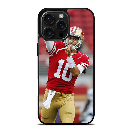 JIMMY GAROPPOLO 49ERS FOOTBALL iPhone 16 Pro Max Case Cover