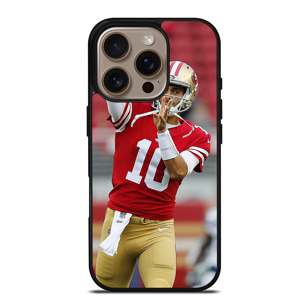 JIMMY GAROPPOLO 49ERS FOOTBALL iPhone 16 Pro Case Cover