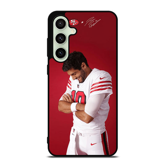 JIMMY GAROPPOLO 49ERS SIGNATURE Samsung Galaxy S24 FE Case Cover