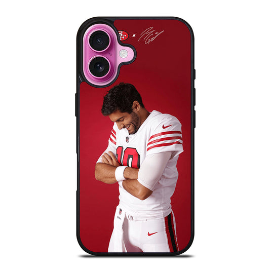 JIMMY GAROPPOLO 49ERS SIGNATURE iPhone 16 Plus Case Cover