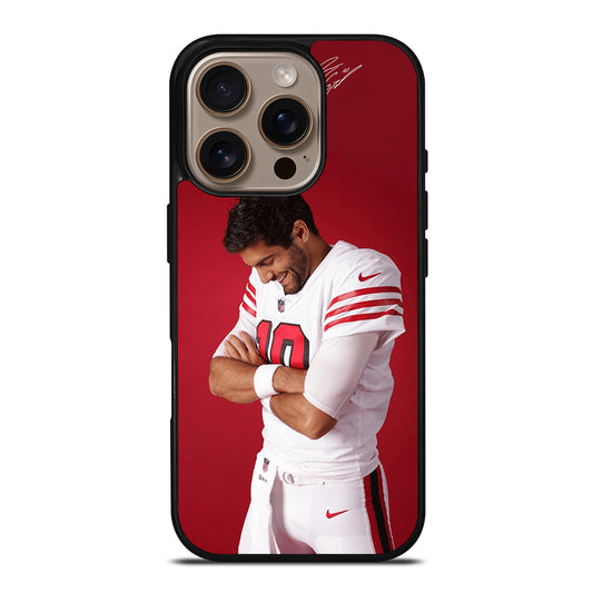 JIMMY GAROPPOLO 49ERS SIGNATURE iPhone 16 Pro Case Cover