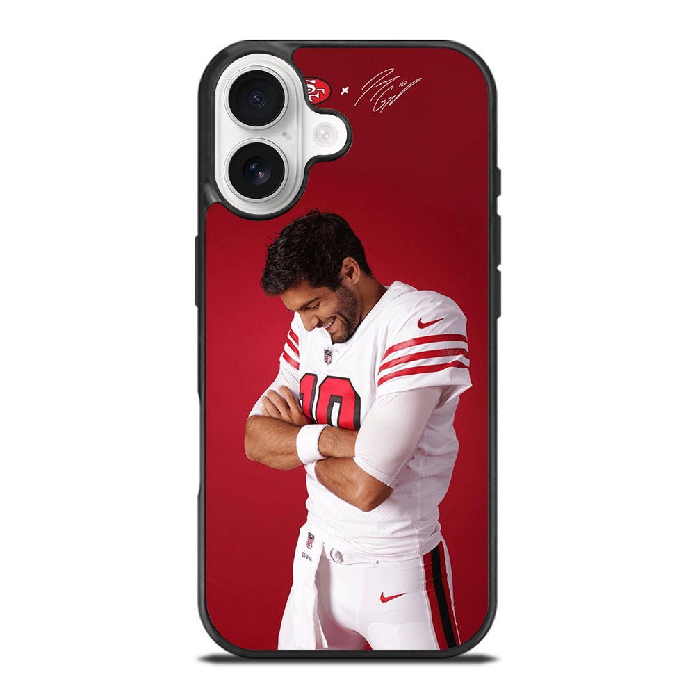 JIMMY GAROPPOLO 49ERS SIGNATURE iPhone 17 Case Cover