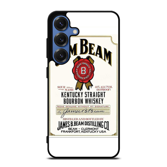 JIM BEAM BOURBON WHISKEY LABEL Samsung Galaxy S25 Case Cover