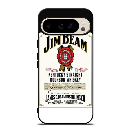 JIM BEAM BOURBON WHISKEY LABEL Google Pixel 9 Pro Case Cover