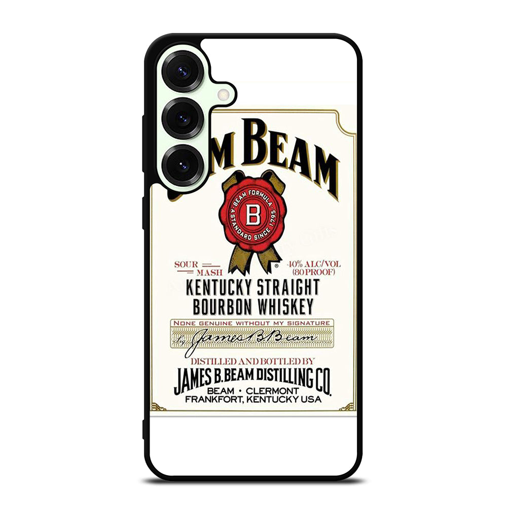 JIM BEAM BOURBON WHISKEY LABEL Samsung Galaxy S25 Plus Case Cover