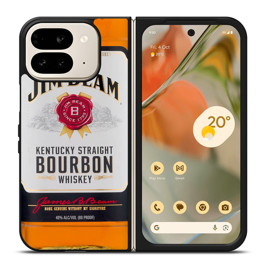 JIM BEAM WHISKEY BOTTLE Google Pixel 9 Pro Fold Case Cover