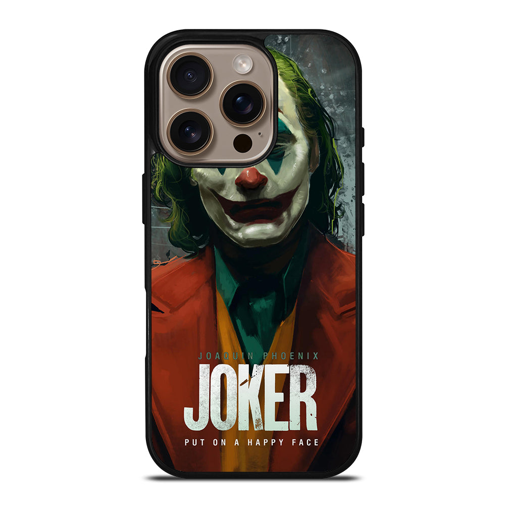 JOAQUIN PHOENIX JOKER HAPPY FACE 2 iPhone 16 Pro Case Cover