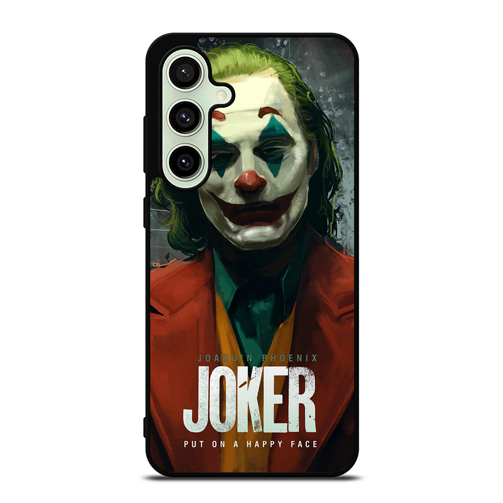 JOAQUIN PHOENIX JOKER HAPPY FACE 2 Samsung Galaxy S24 FE Case Cover