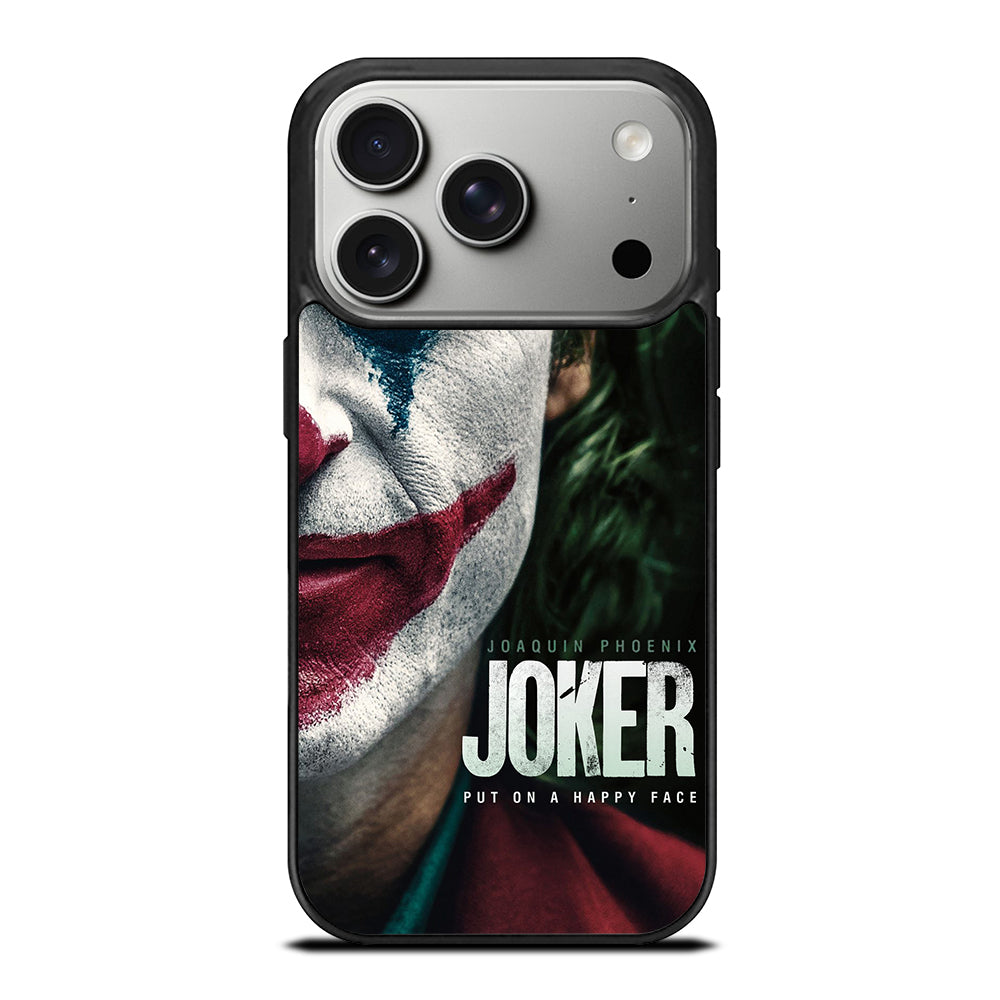 JOAQUIN PHOENIX JOKER HAPPY FACE iPhone 17 Pro Case Cover