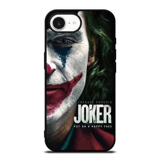 JOAQUIN PHOENIX JOKER HAPPY FACE iPhone 16e Case Cover