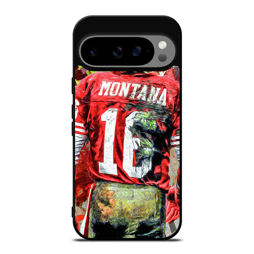 JOE MONTANA 49ERS ART Google Pixel 9 Pro XL Case Cover