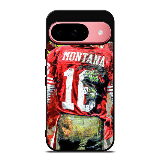 JOE MONTANA 49ERS ART Google Pixel 9 Case Cover