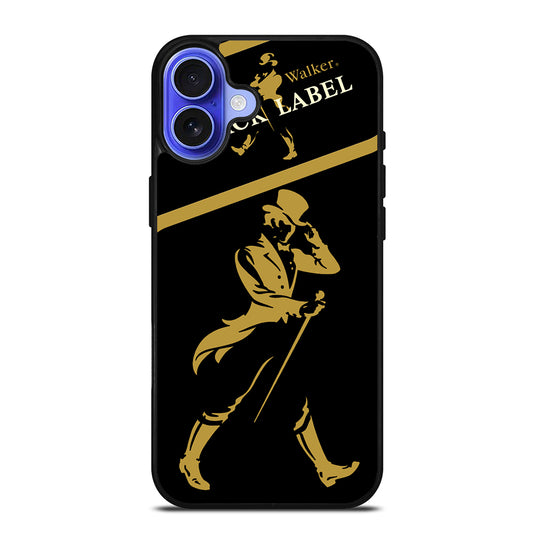 JOHNNIE WALKER BLACK LABEL LOGO iPhone 16 Case Cover