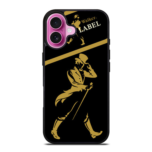 JOHNNIE WALKER BLACK LABEL LOGO iPhone 16 Plus Case Cover