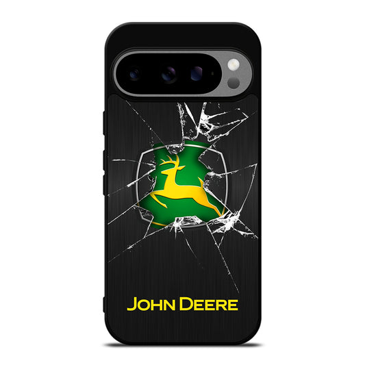 JOHN DEERE CRACKED GLASS LOGO Google Pixel 9 Pro XL Case Cover
