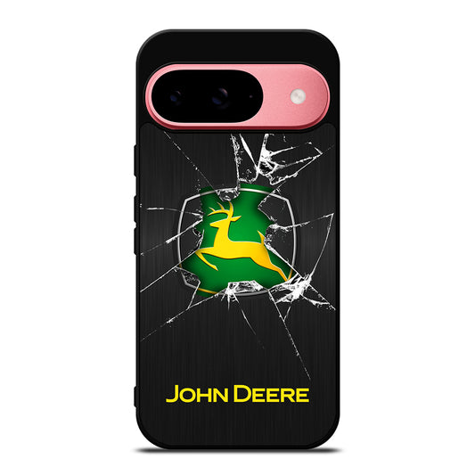 JOHN DEERE CRACKED GLASS LOGO Google Pixel 9 Case Cover