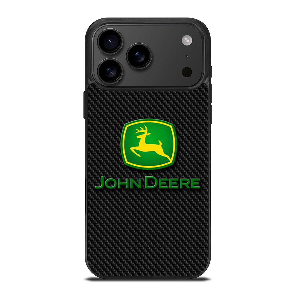 JOHN DEERE LOGO CARBON iPhone 17 Pro Max Case Cover