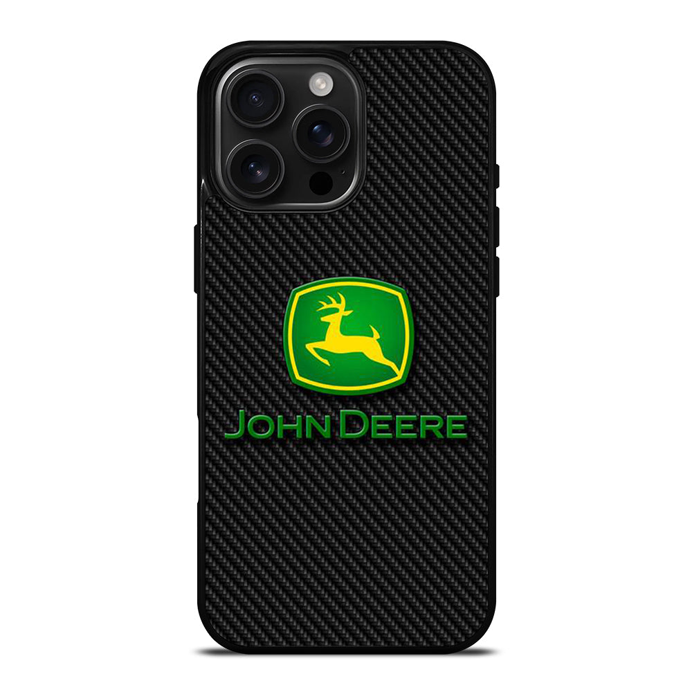 JOHN DEERE LOGO CARBON iPhone 16 Pro Max Case Cover