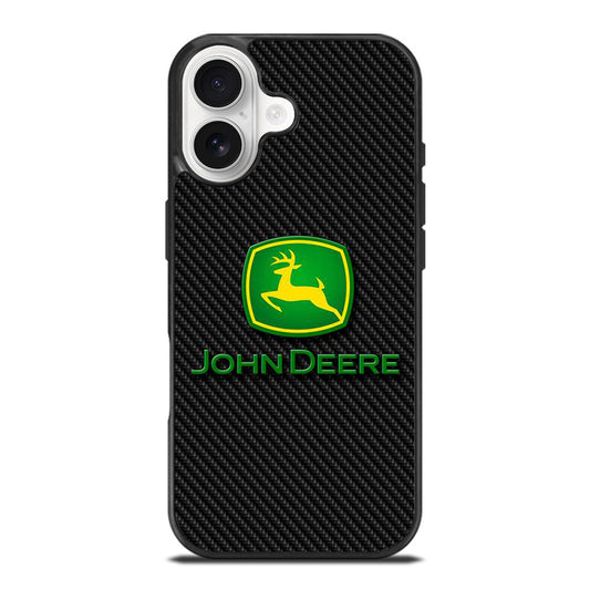 JOHN DEERE LOGO CARBON iPhone 17 Case Cover