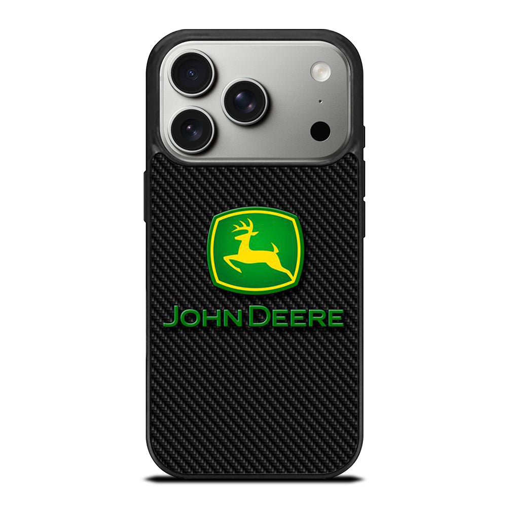 JOHN DEERE LOGO CARBON iPhone 17 Pro Case Cover