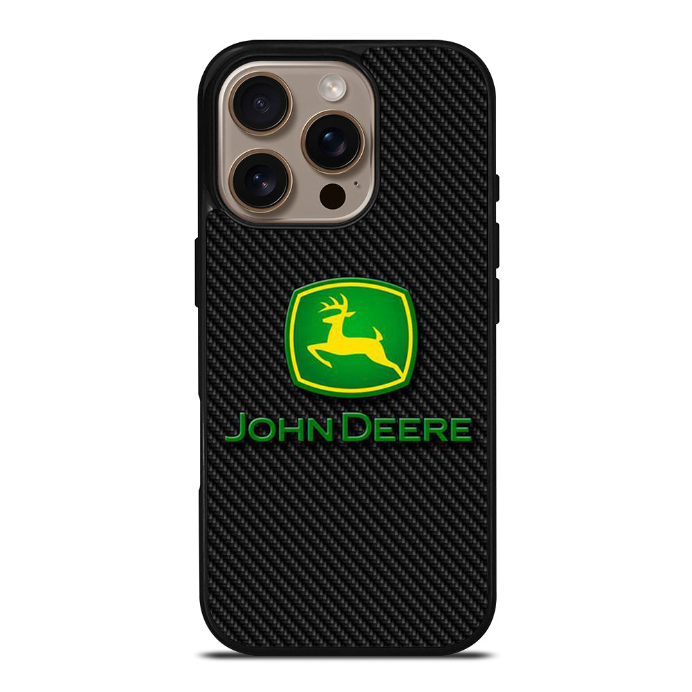 JOHN DEERE LOGO CARBON iPhone 16 Pro Case Cover