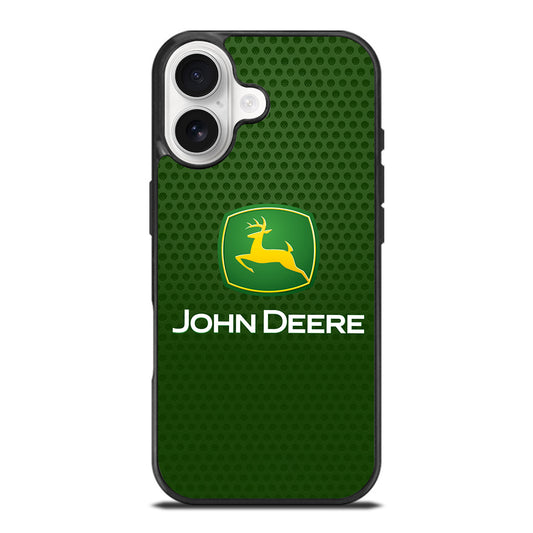 JOHN DEERE LOGO METAL LOGO iPhone 17 Case Cover