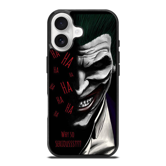 JOKER WHY SO SERIOUS 2 iPhone 17 Case Cover