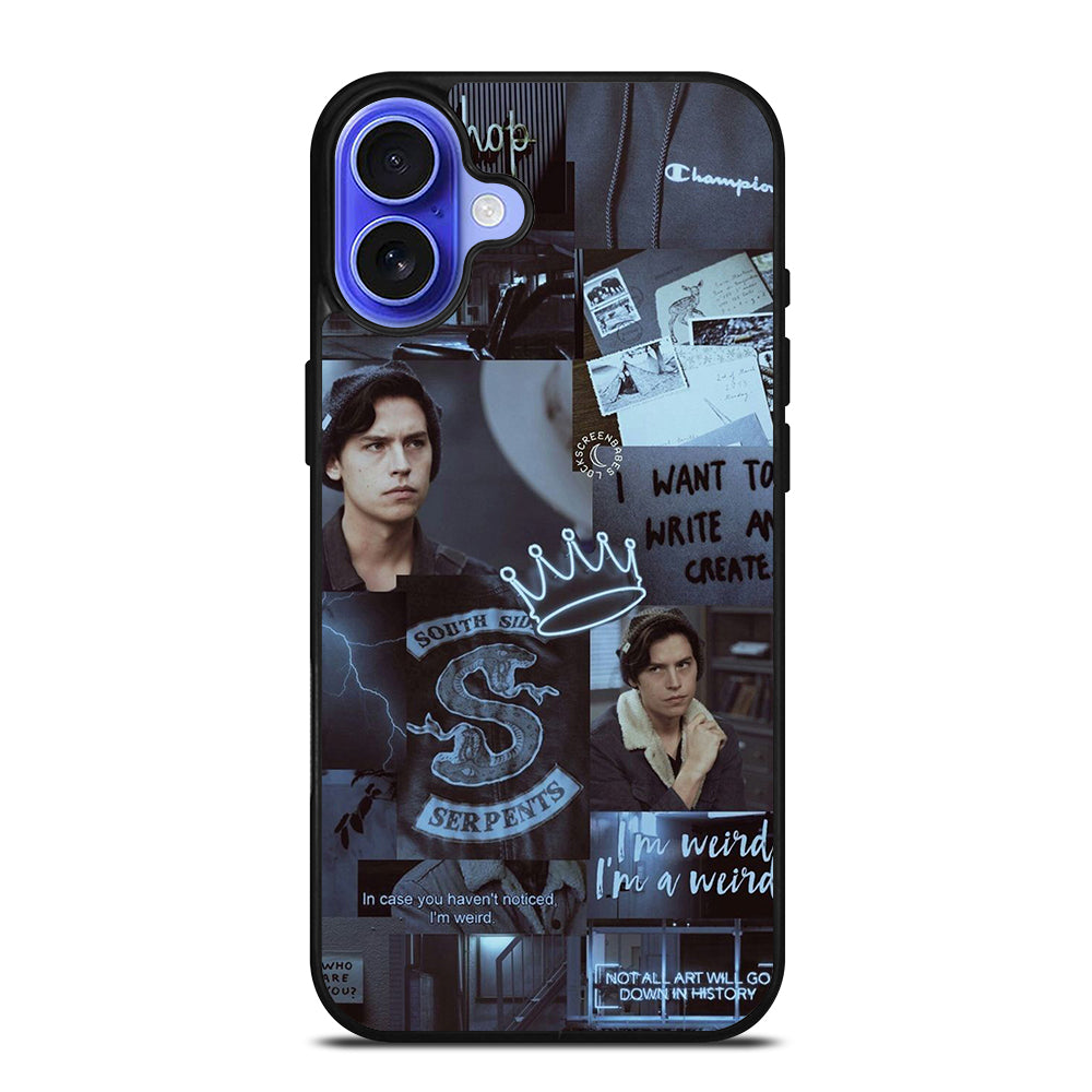 JUGHEAD JONES RIVERDALE COLLAGE iPhone 16 Case Cover