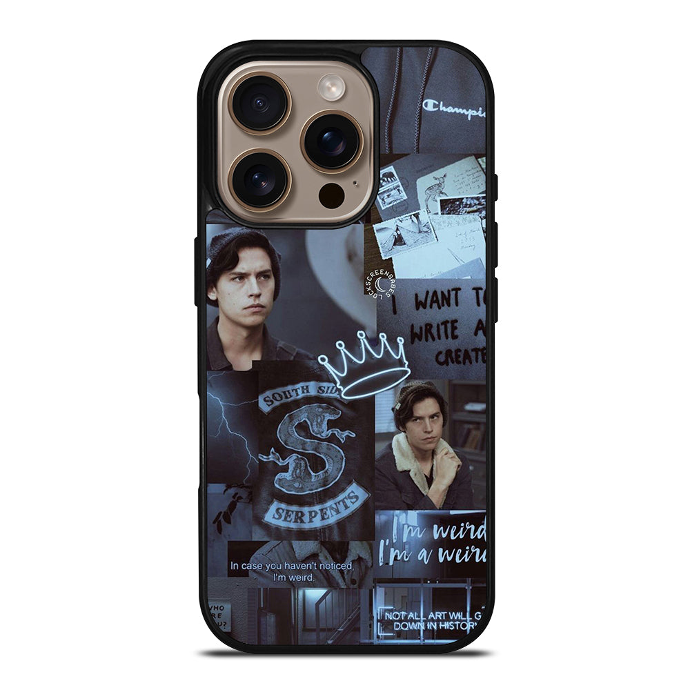 JUGHEAD JONES RIVERDALE COLLAGE iPhone 16 Pro Case Cover