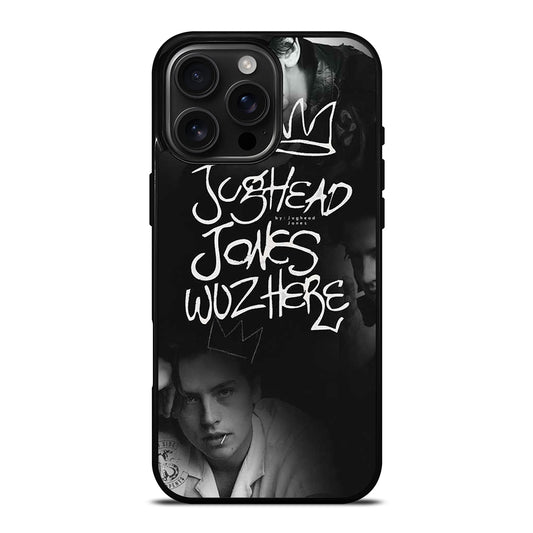 JUGHEAD JONES WUZ HERE' iPhone 16 Pro Max Case Cover